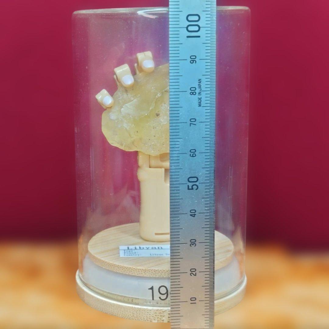 リビアングラス　ザ・ハンド 置物 19g