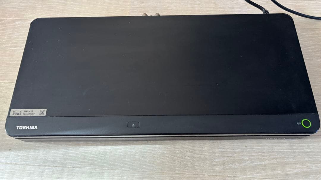 TOSHIBA REGZA HDD&ブルーレイディスクレコーダーDBR-Z620