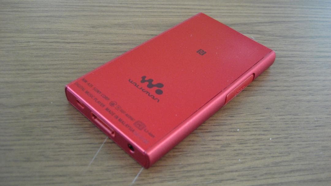 美品　SONY Walkman NW-A35 バッテリー良好 レッド