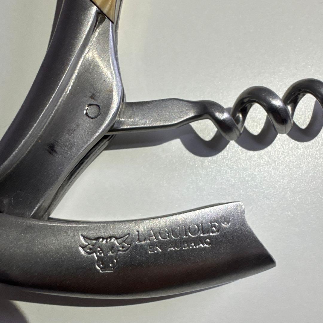 お盆セール！ラギオール アン　オブラック　ソムリエナイフ　マンモスアイボリー