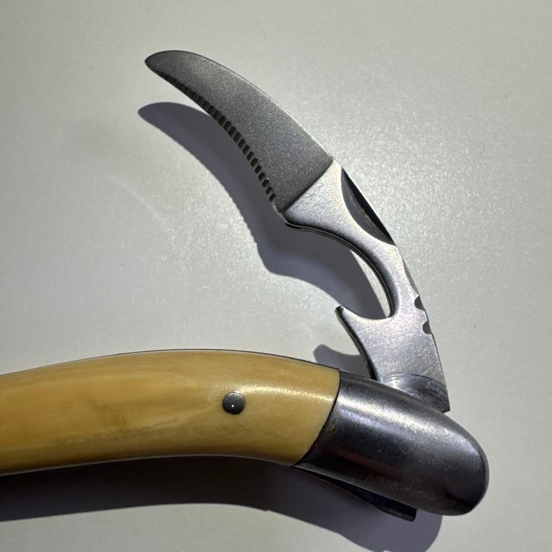 お盆セール！ラギオール アン　オブラック　ソムリエナイフ　マンモスアイボリー