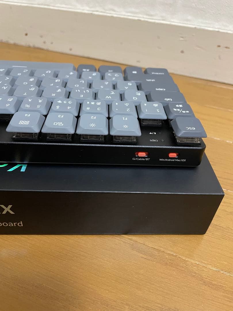 keychron K13 MAX 茶軸 JIS配列 ホワイトLED