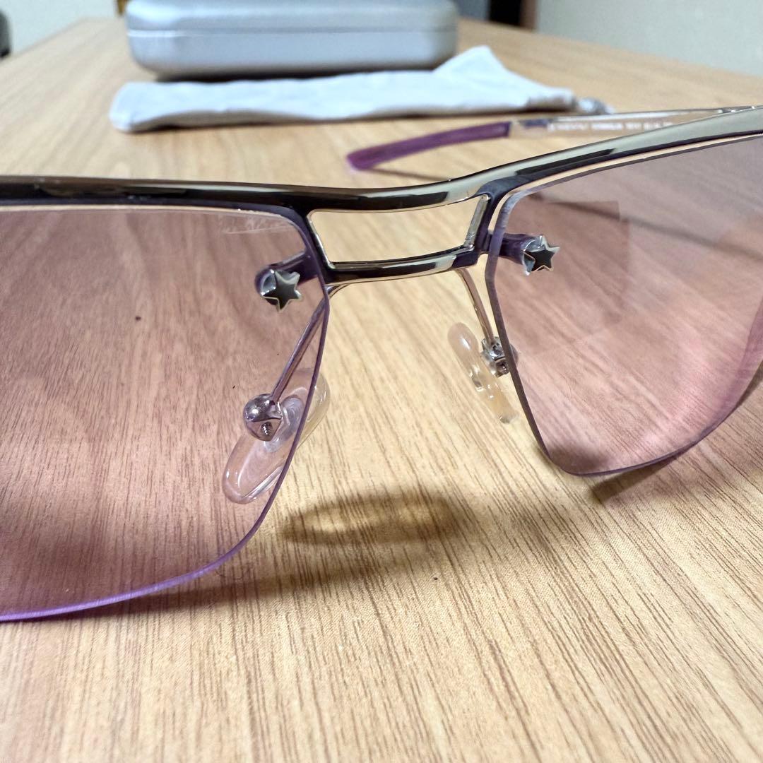 【未使用•長期保管】 Dior サングラス パープル 星vintage