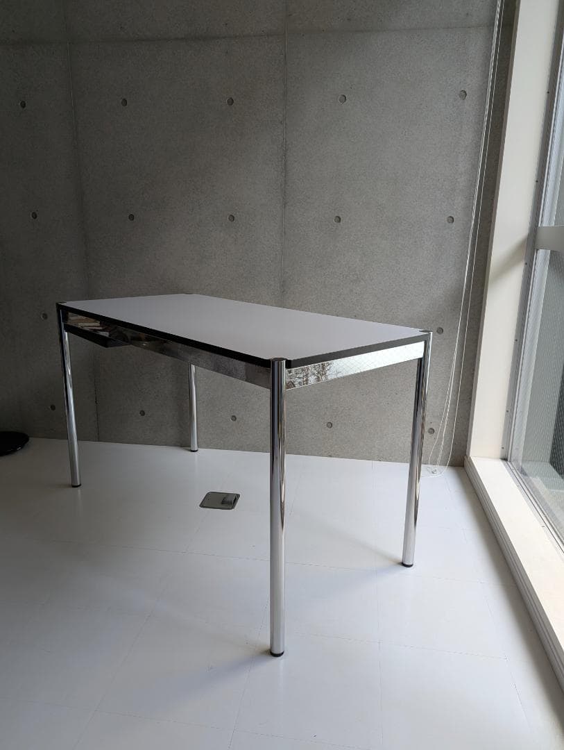【美品】USM Haller ハラー テーブル 60×125 引き出し付