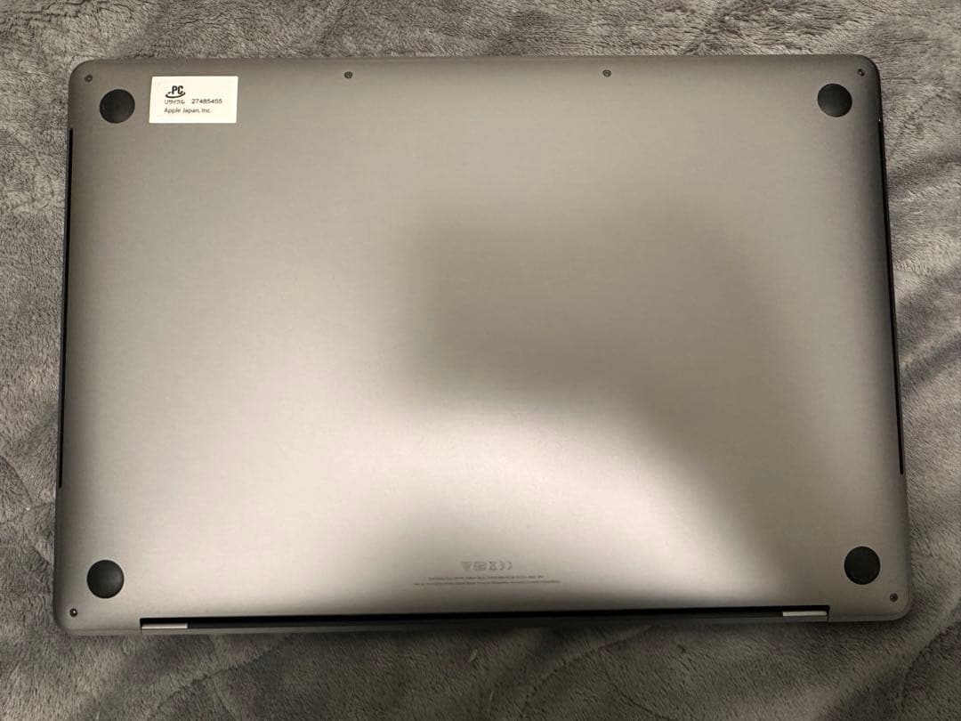 MacBook Pro 2019 15インチ Intel Core i9