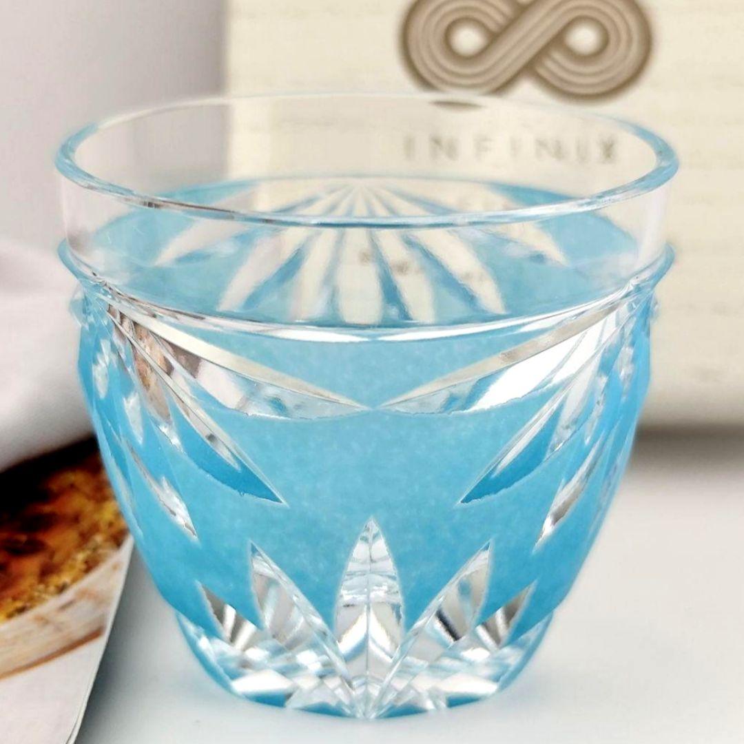 未使用美品☆三澤世奈 SENA MISAWA 猪口（切子、江戸切子、薩摩切子）