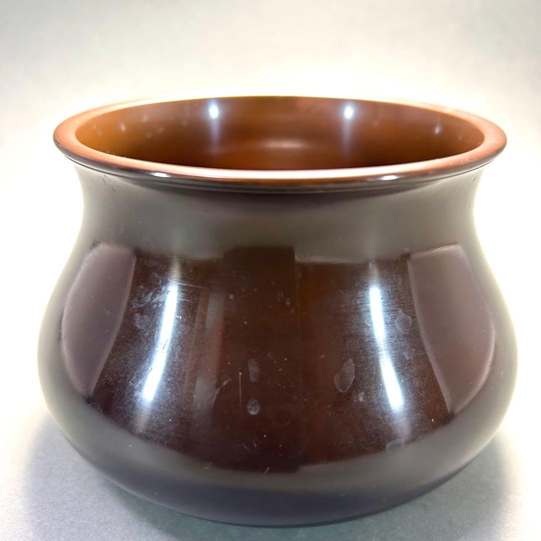 建水　えふご　『中村大禾　唐銅　建水』　義一　お茶道具　茶道　工芸品　共箱