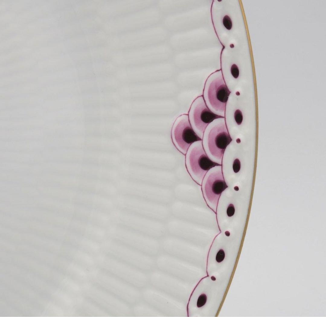 ロイヤルコペンハーゲン　プリンセスバーガンディ 25cm  3枚