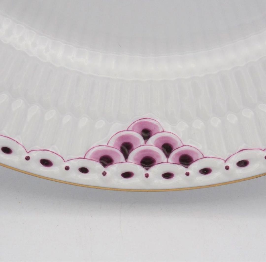 ロイヤルコペンハーゲン　プリンセスバーガンディ 25cm  3枚