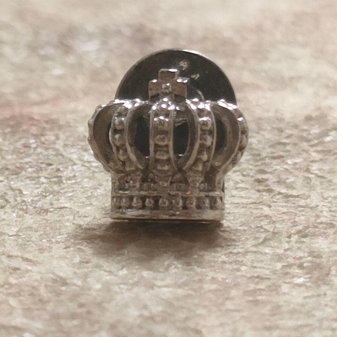 Justin Davis ジャスティンデイビス　シルバー 王冠デザイン ピアス