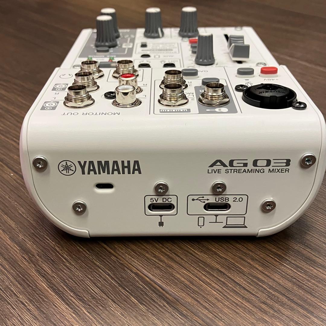YAMAHA AG03 MK2 ミキサー 【6482258b】