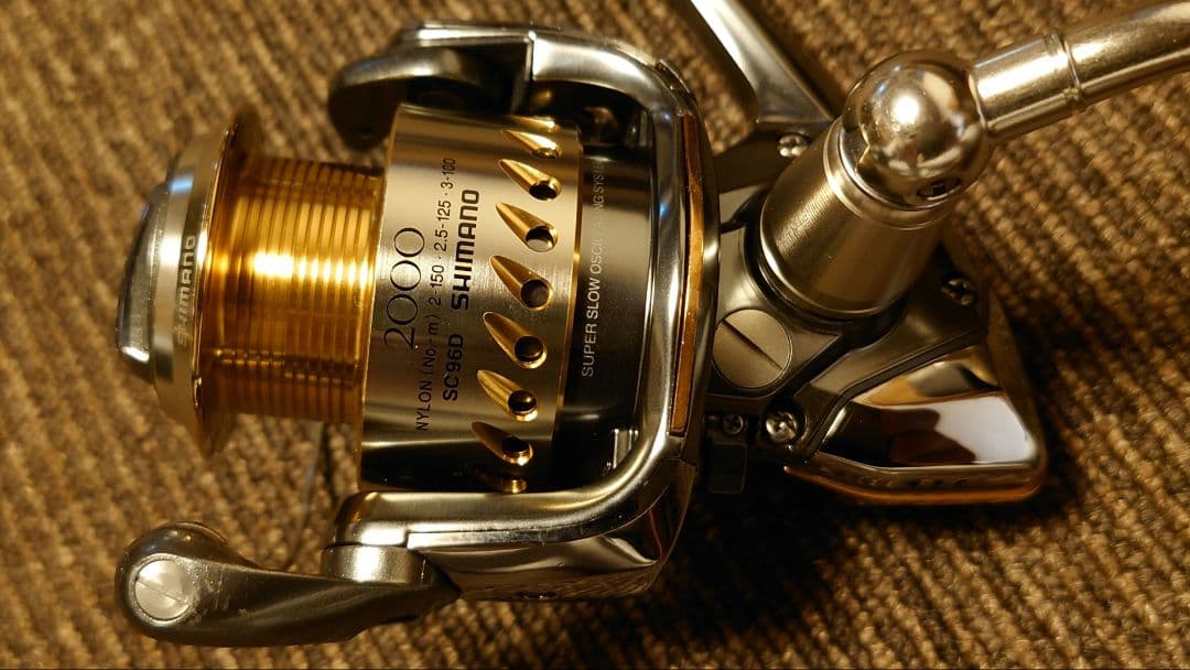超希少廃盤美品シマノ 04ステラ 2000 スーパースローオシュレーティング夢屋
