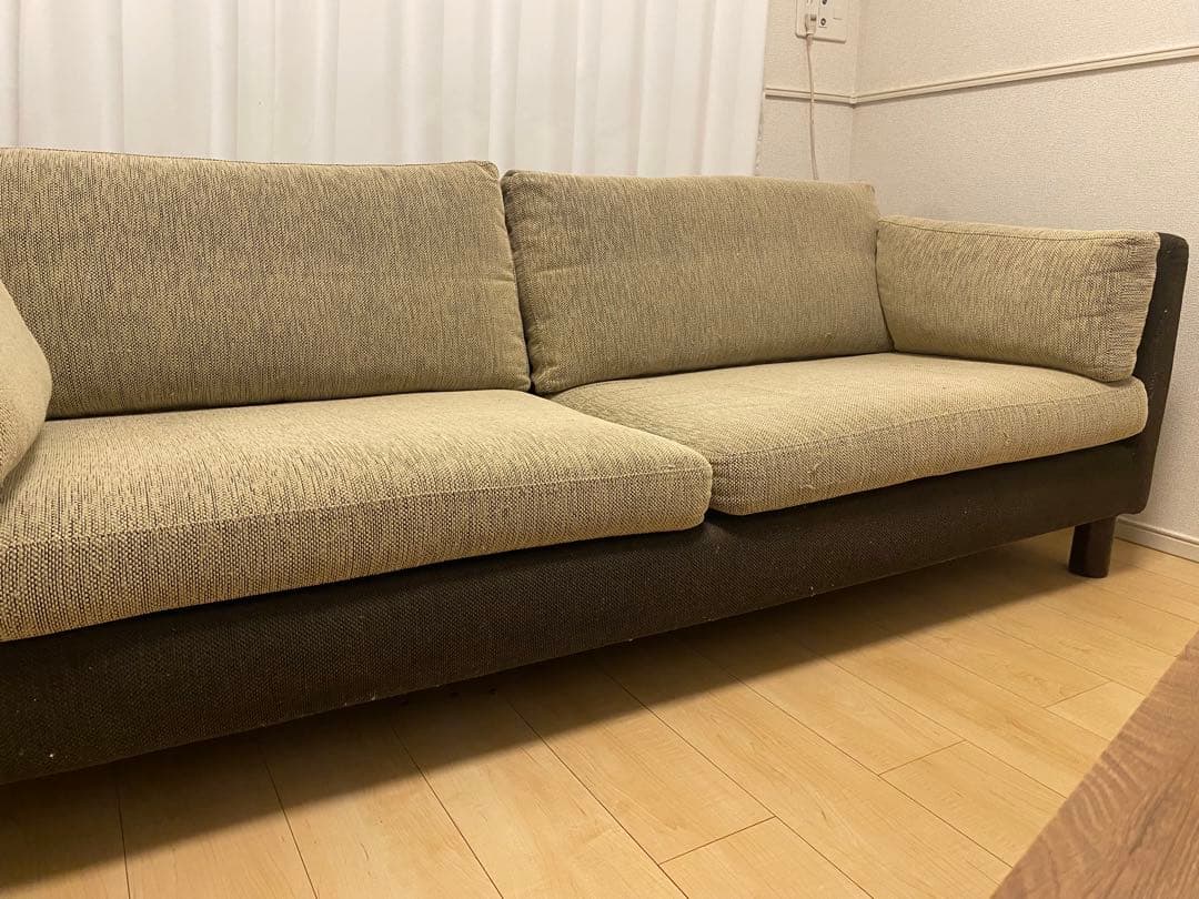 北欧デザイン 3人掛けソファ｜状態良好