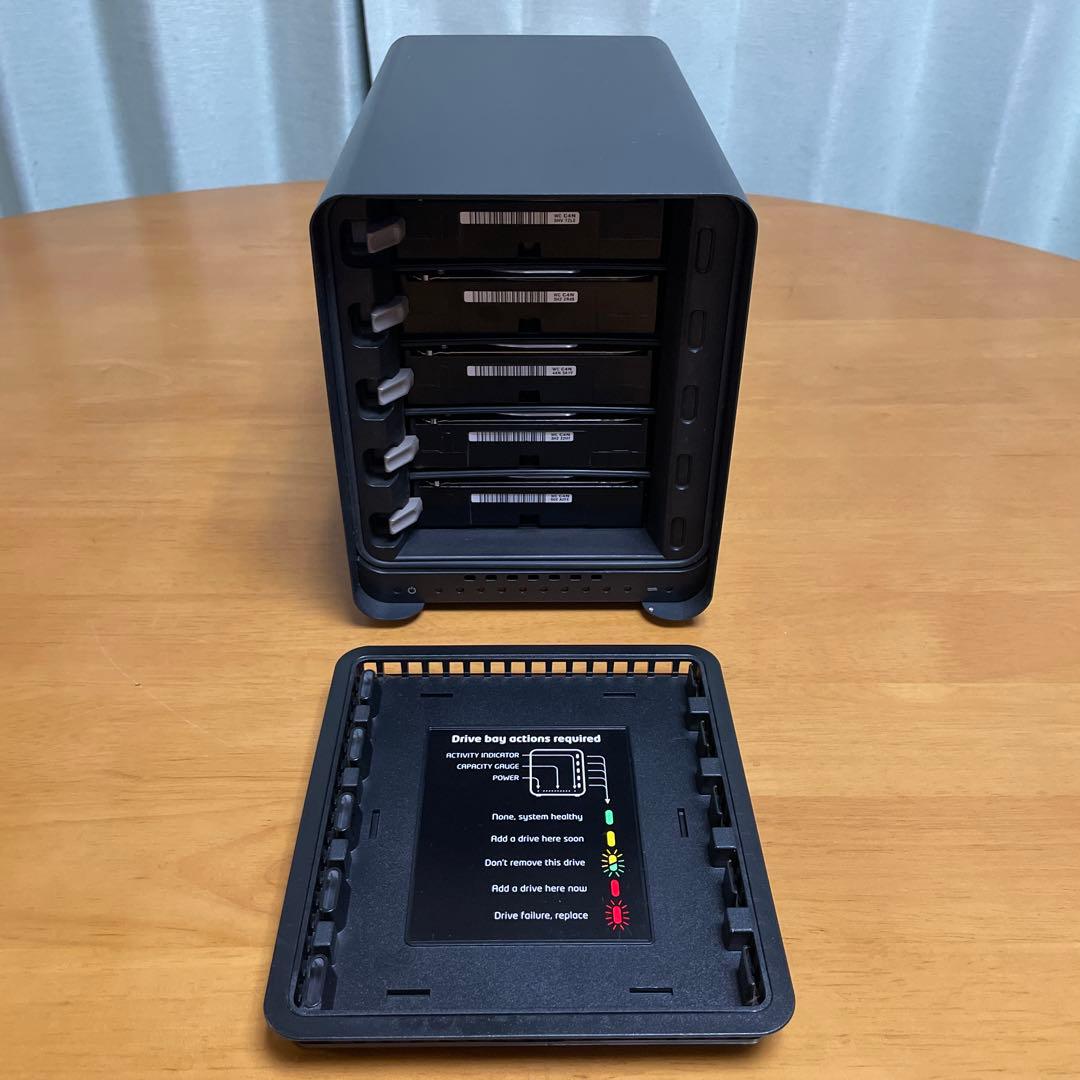Drobo 5D HDDケース 超美品 送料無料