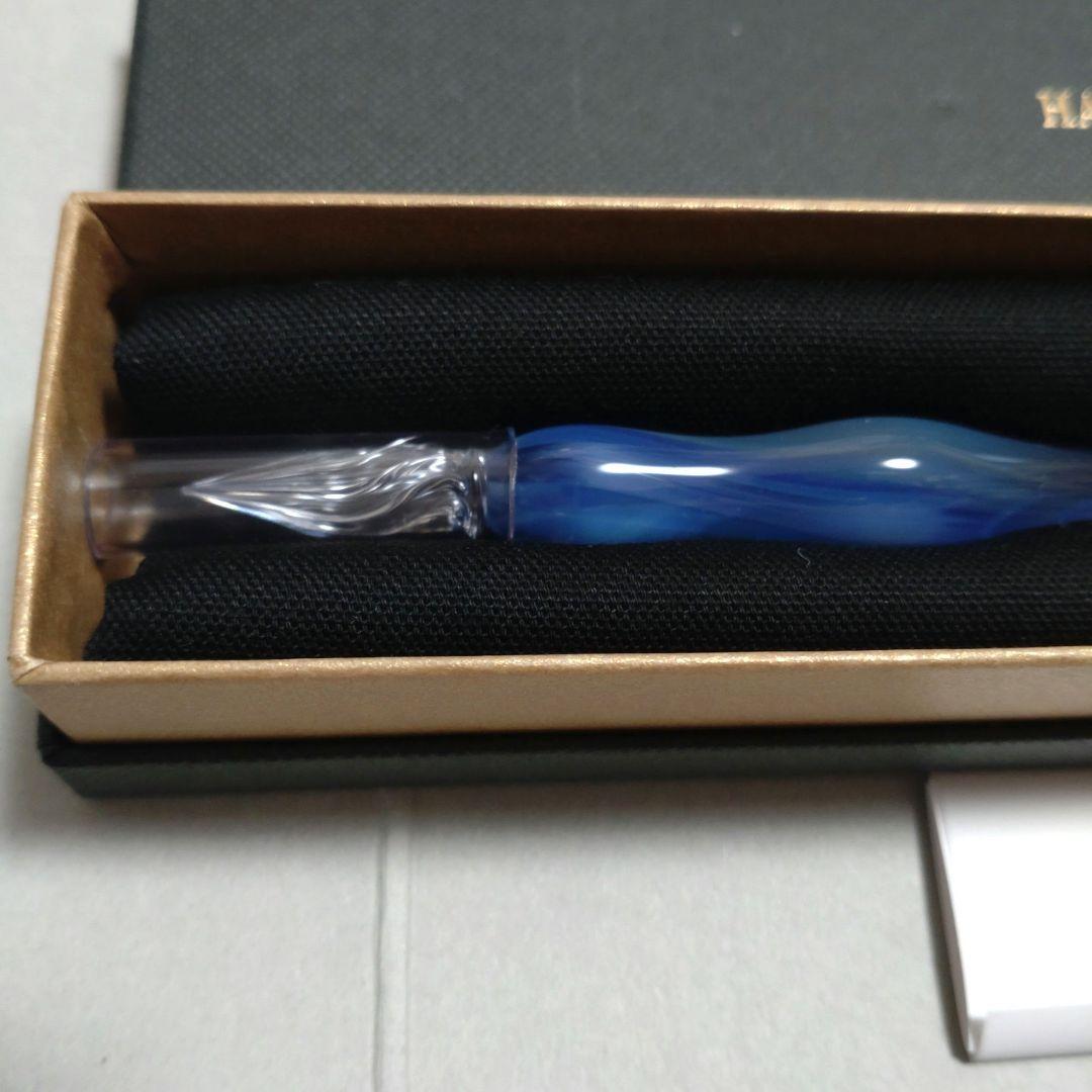 HASE硝子工房　ギフショナリーデルタコラボ限定　ガラスペン　Lucifer