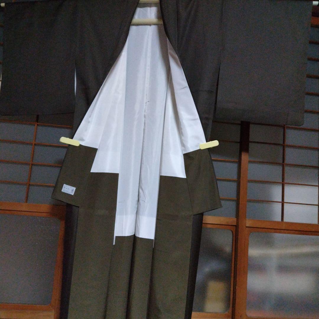 洗えるきもの英　色無地