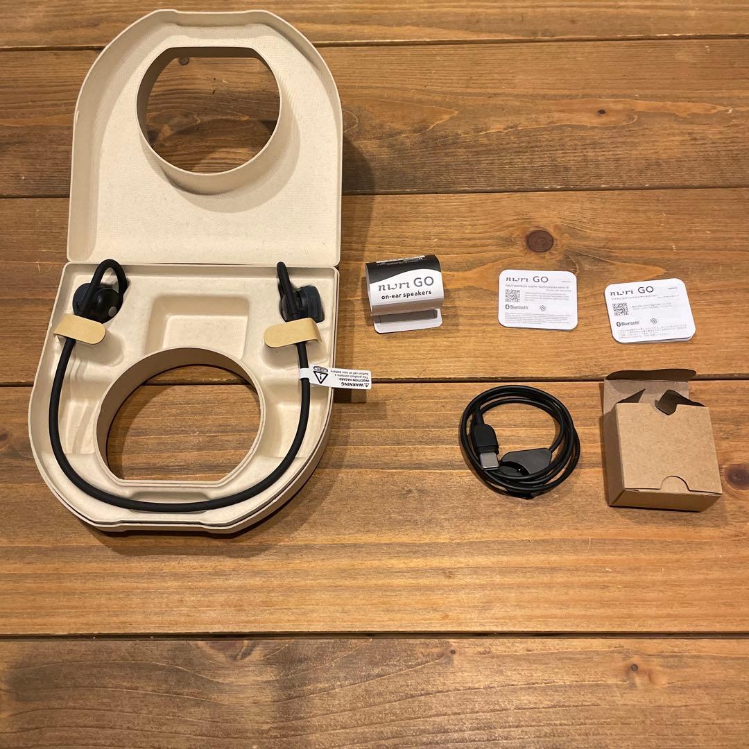 nwm GO ワイヤレスイヤホン オープンイヤー 防水　ヌーム　イヤホン