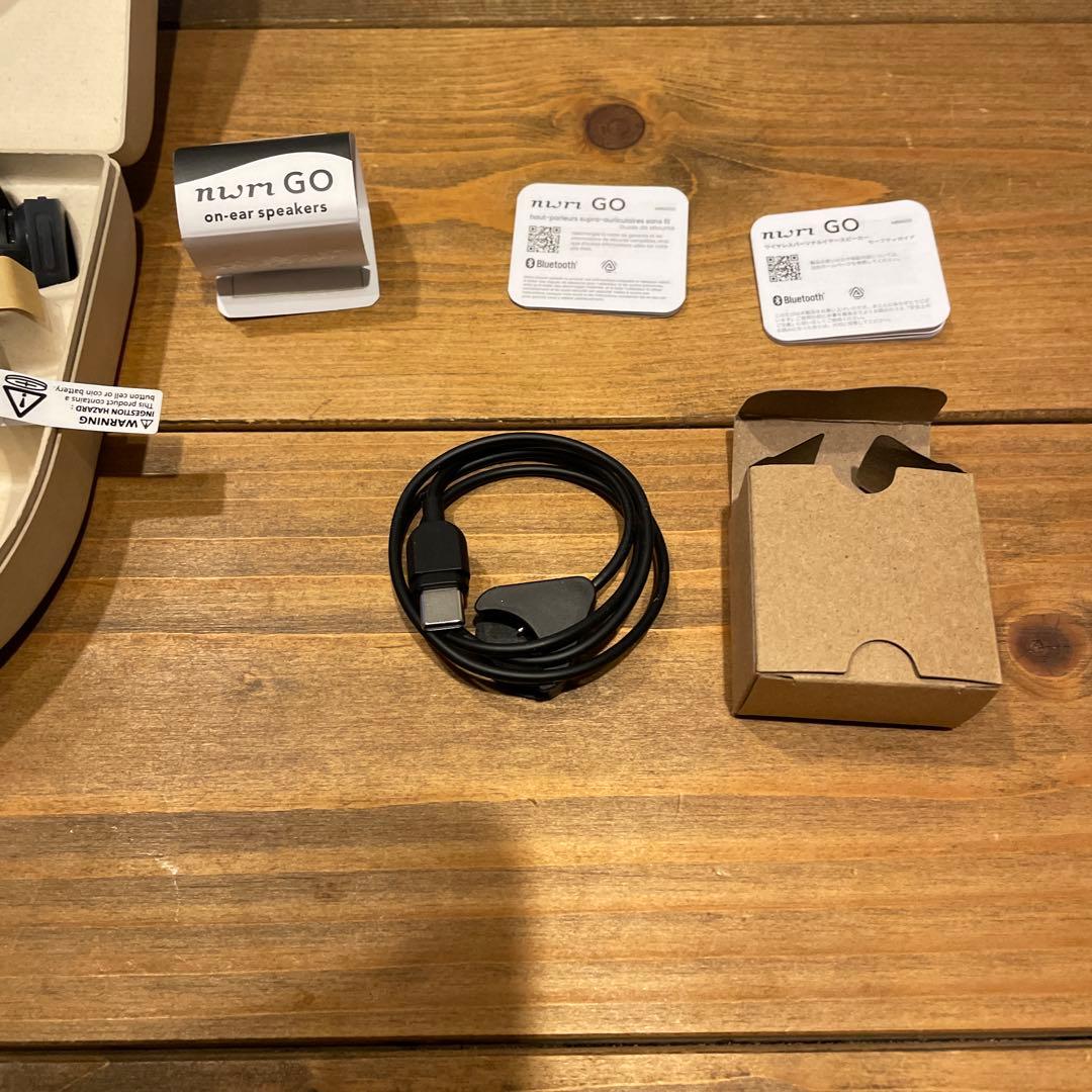 nwm GO ワイヤレスイヤホン オープンイヤー 防水　ヌーム　イヤホン