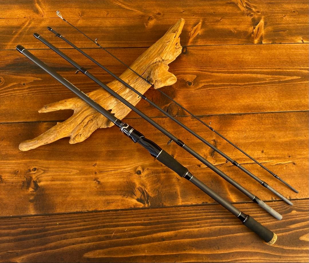シーバスセット　スピニングロッド カーボン　シーバス　9ft 4ピース 超軽量