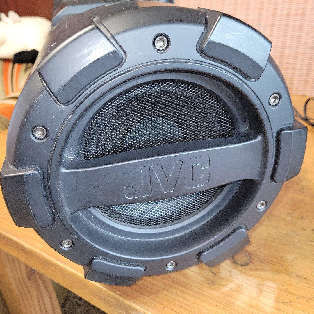 【訳あり特価】JVC パワードウーハー CDシステム RV-NB70-B 路上