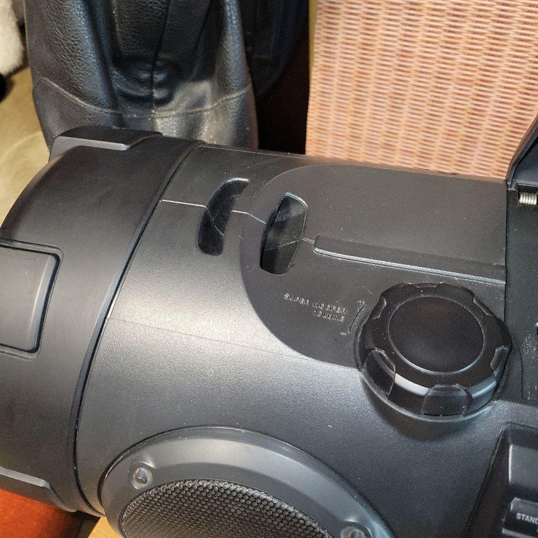 【訳あり特価】JVC パワードウーハー CDシステム RV-NB70-B 路上