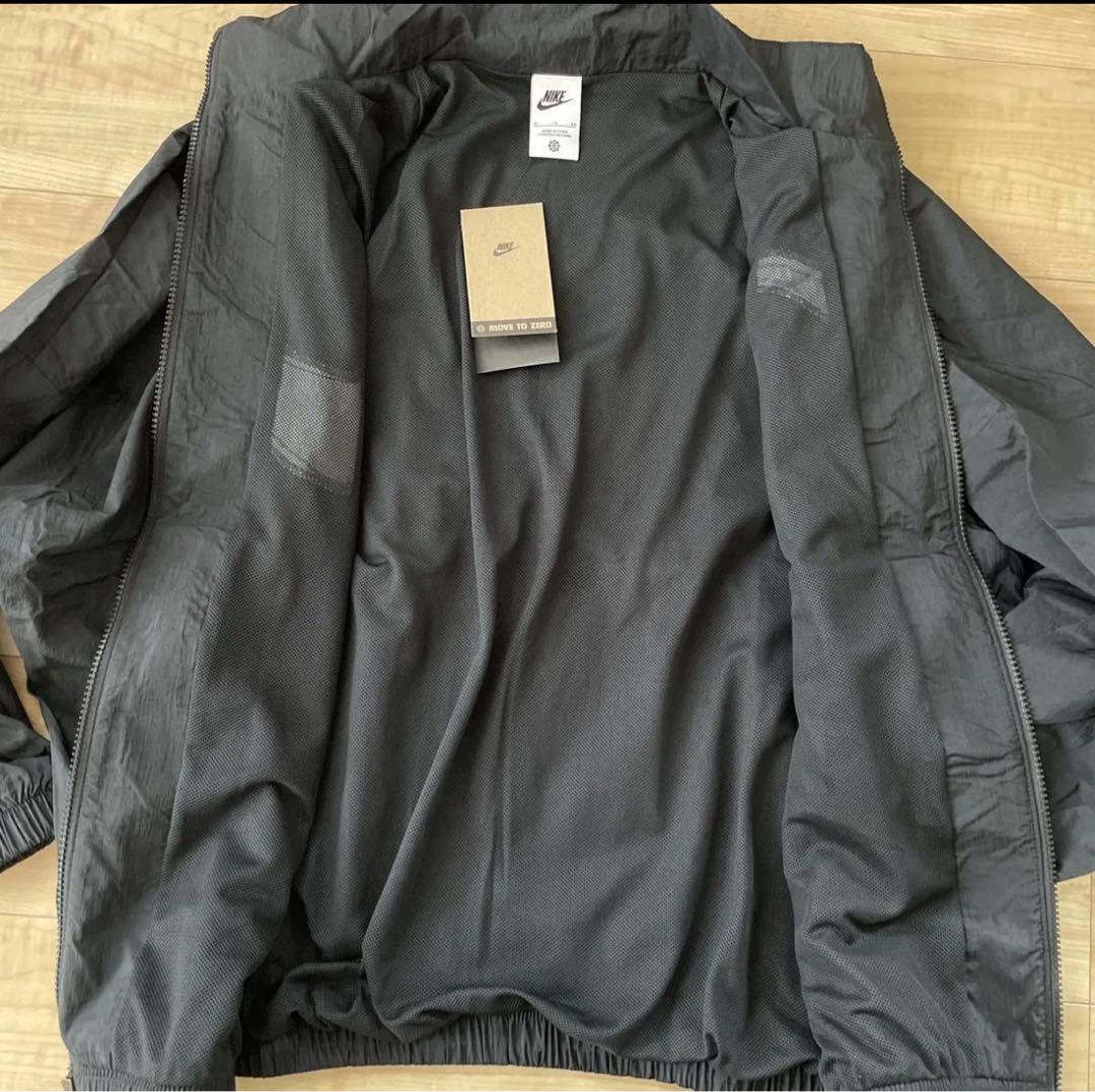 ナイキ　レディース　ウィンドブレーカー　上下セットアップ　ブラック　黒　L