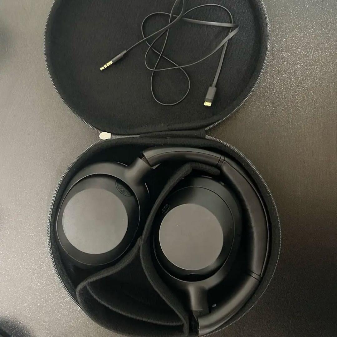 SONY ワイヤレスヘッドホン WH-ULT900N ブラック 3点セット