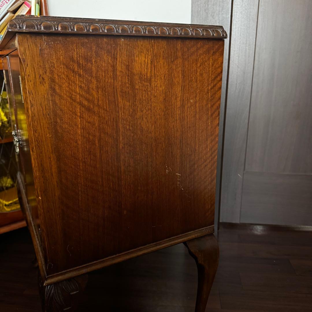 アンティーク木製チェスト ヴィンテージ　たんす　クラシック　古道具　英国　茶色