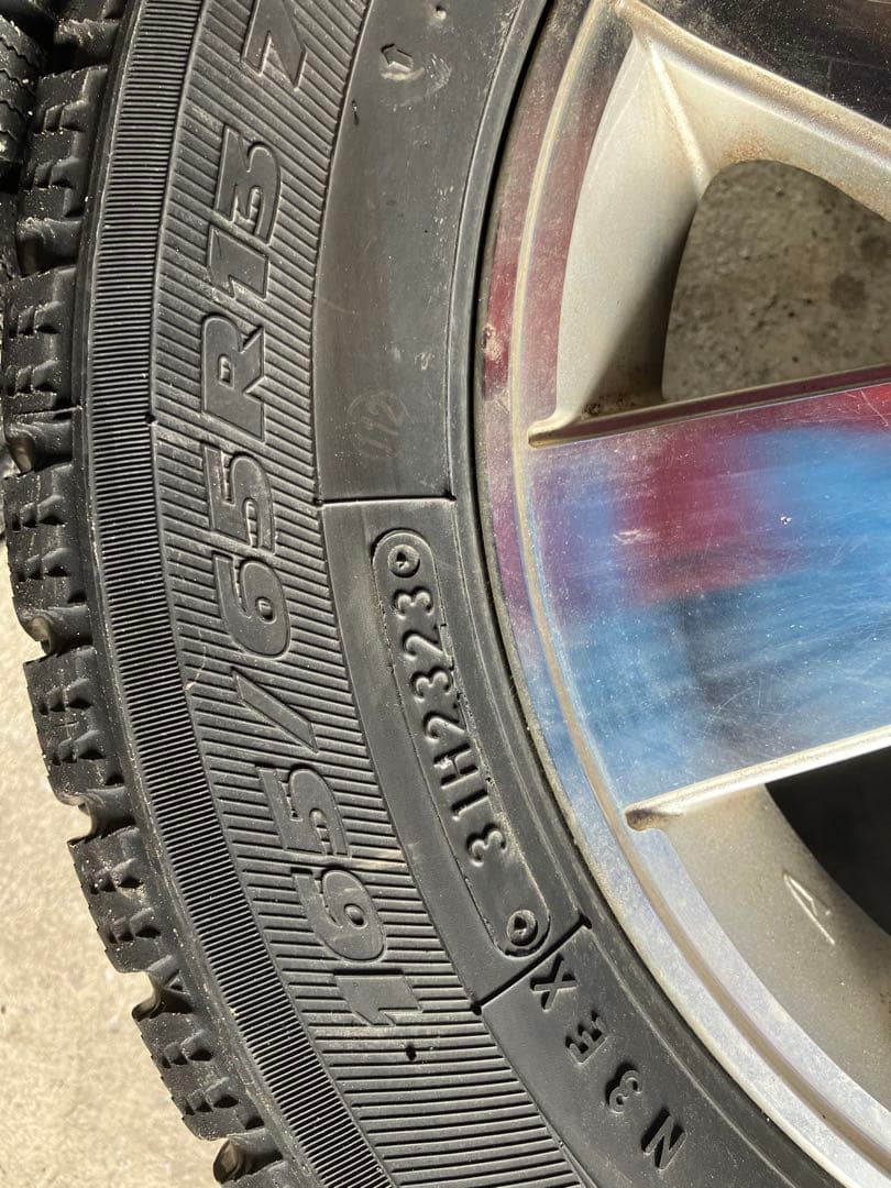 ダイハツ　アトレー純正13インチ ホイールセット スタッドレスタイヤ 4本セット