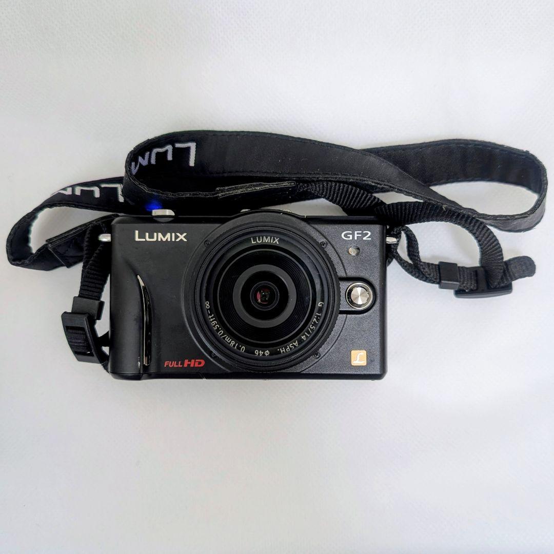 LUMIX DMC-GF2 黒 14-42mmダブルレンズセット パナソニック