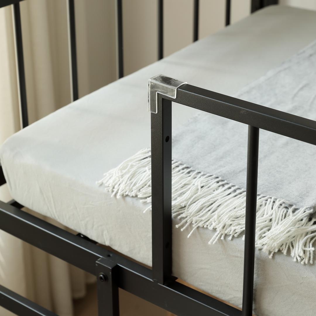 【S・高110CM】ロフトベッド下収納 ロフト ベッド 省スペース　BLACK