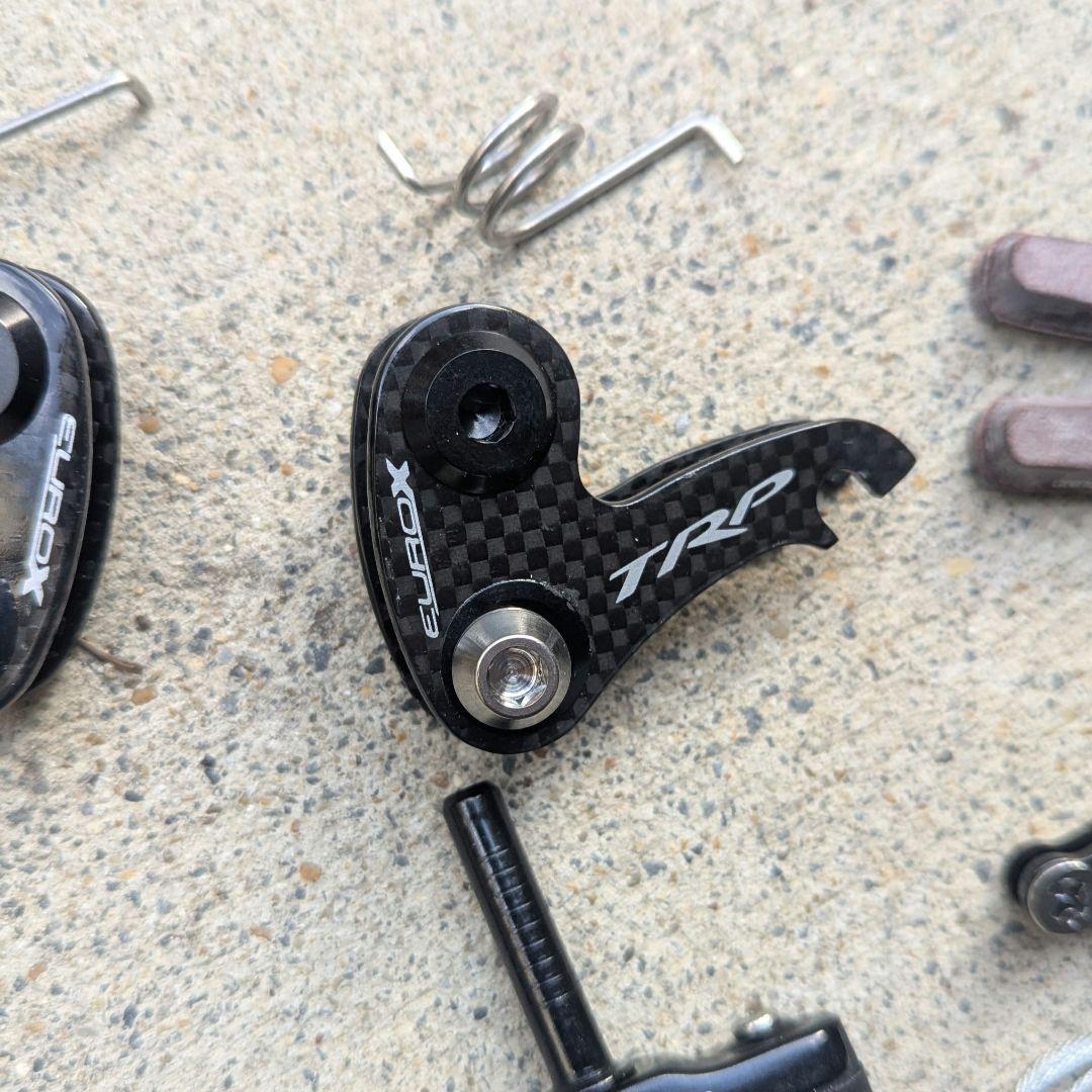 新品 軽量 TRP TRP EUROX CARBON カンチブレーキ