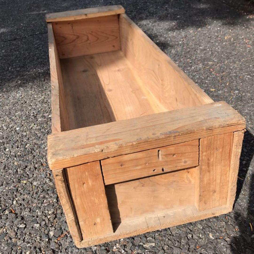 昭和初期 三條軍需工業株式會社 木工具箱 レトロ ヴィンテージ★メルカリ便発送★