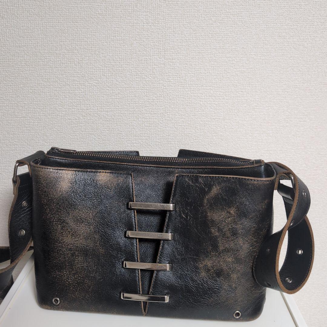 GRANCY ヴィンテージライクレザーバッグ