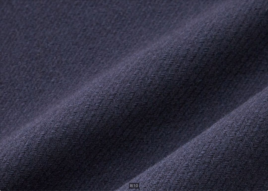 美品　PLST マンテココート　ネイビー　Sサイズ