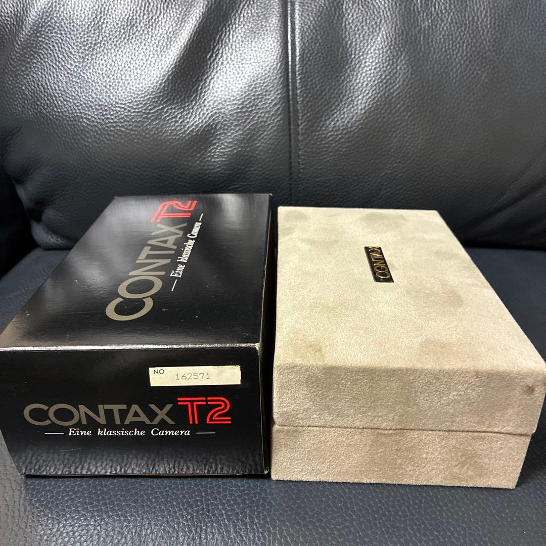 【空箱】CONTAX T2 箱のみ　本体、説明書なし　コンタックス