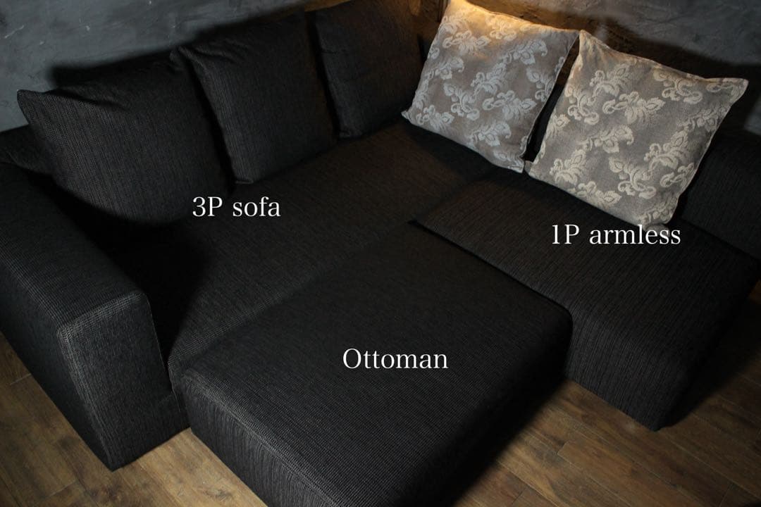 首都圏送無料〜formax DONNA 44万 フェザーコーナーソファ　大型