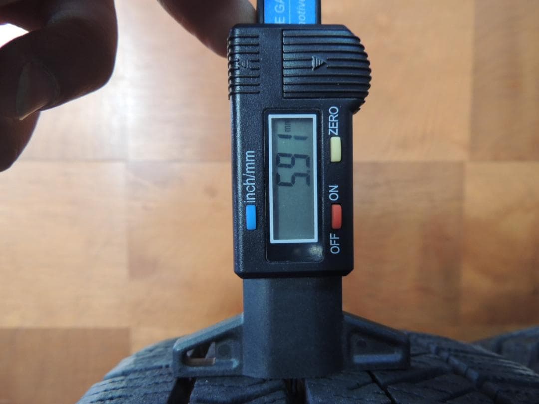 A77　155/65R14　ブリヂストン　スタッドレス4本　自家塗装　ハブ径56