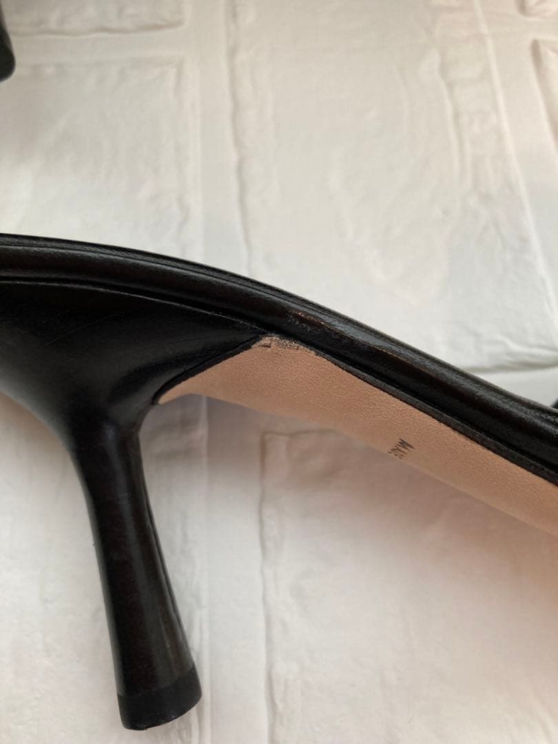 CHANEL サンダル　ミュール　ブラック　36