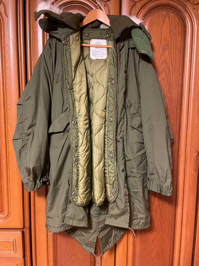 実物美品M-65フィッシュテールパーカー X-SMALLサイズ　フルセット