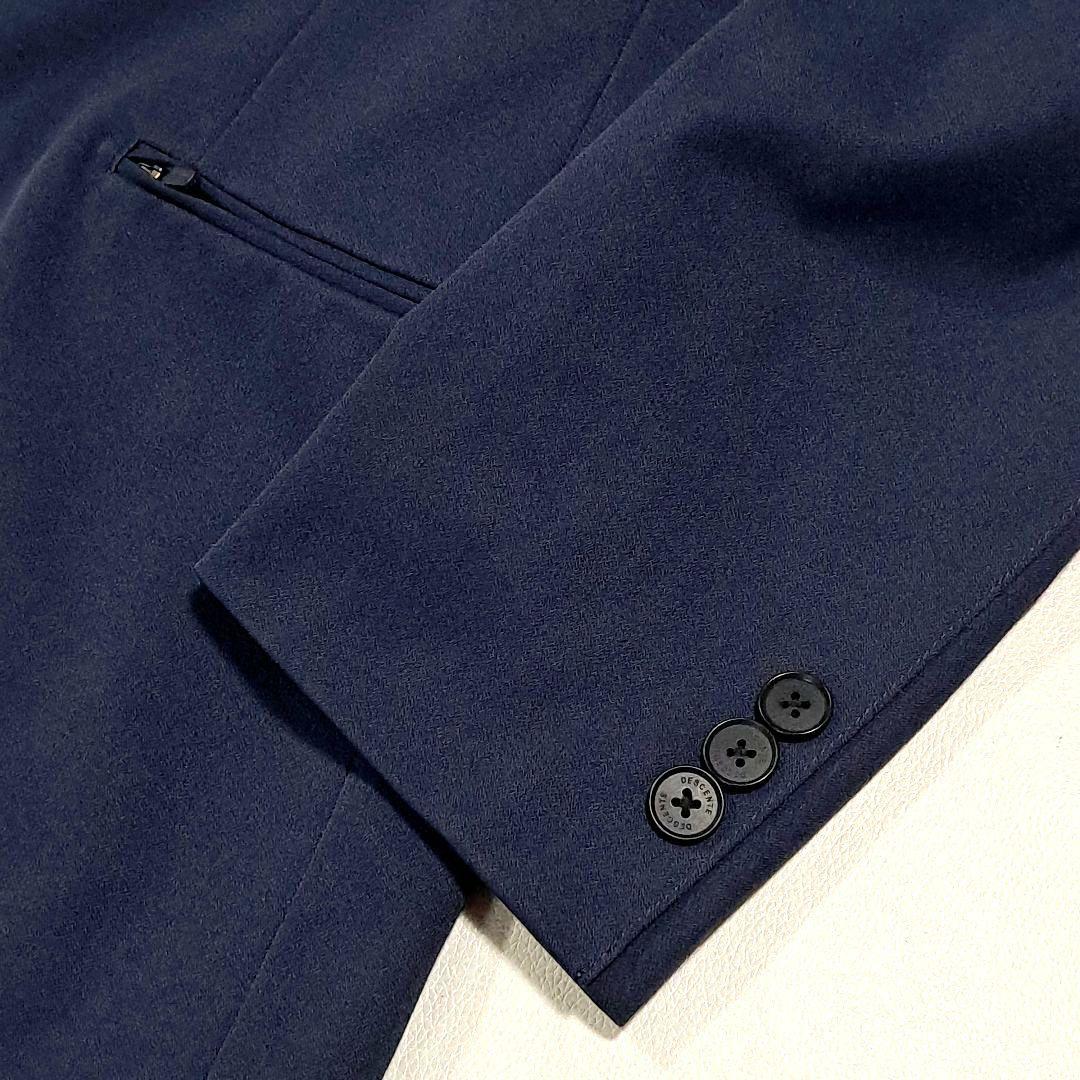 デサント　トラベルスーツ　セットアップスーツ　ストレッチ　ネイビー　AB5