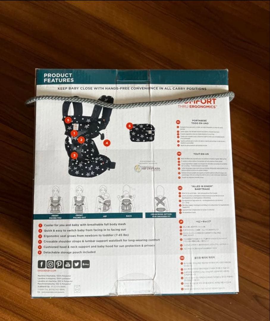 【新品・未開封品】エルゴベビー　オムニ360抱っこひも