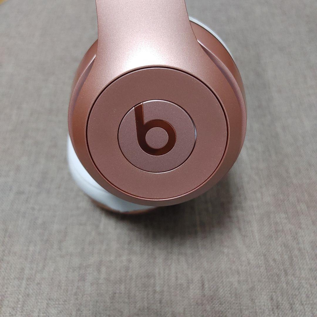 Beats solo3 ワイヤレスヘッドホン ホワイト/ローズゴールド　本体のみ