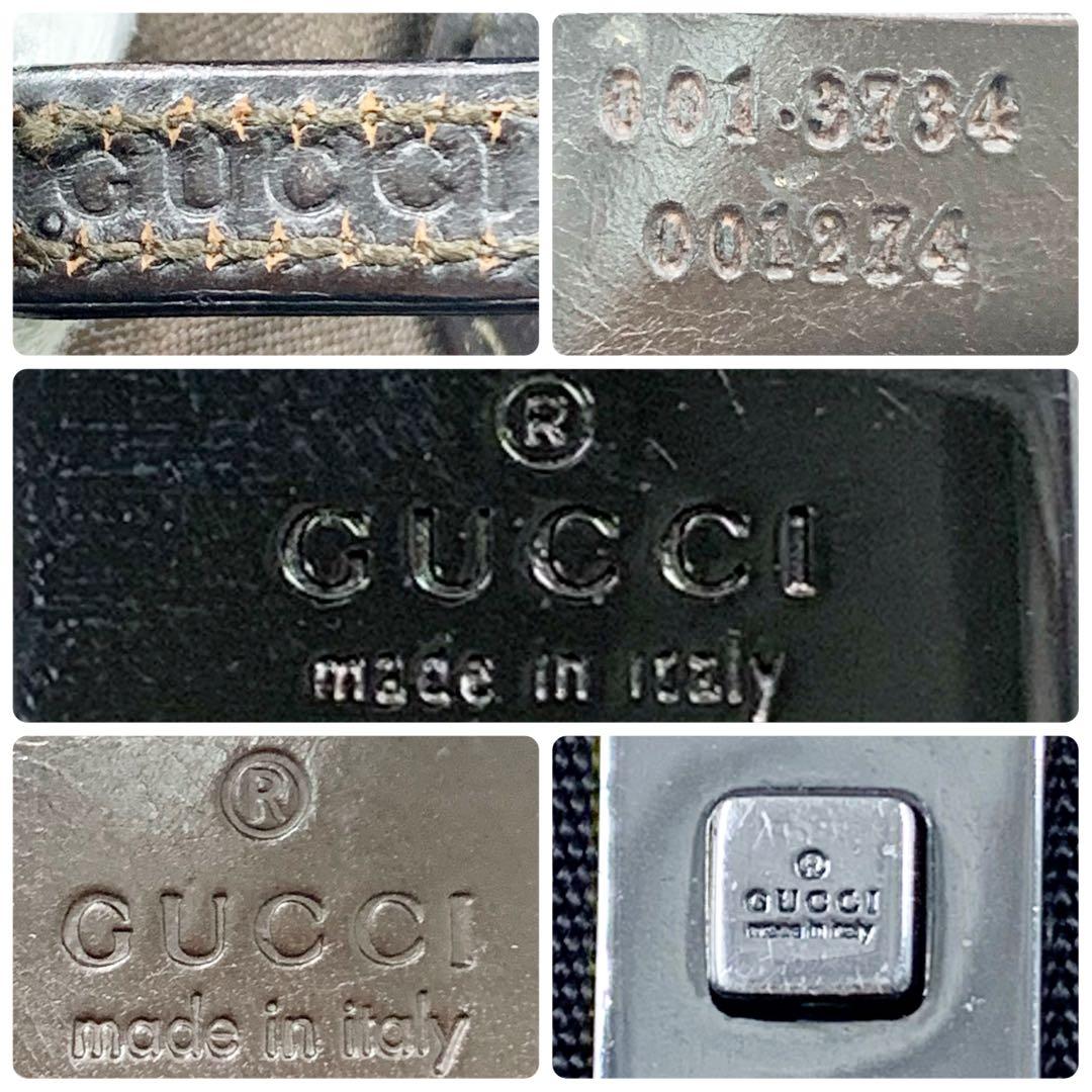 【✨極美品✨】グッチ ワンショルダーバッグ ジャッキー GGキャンバス ベージュ