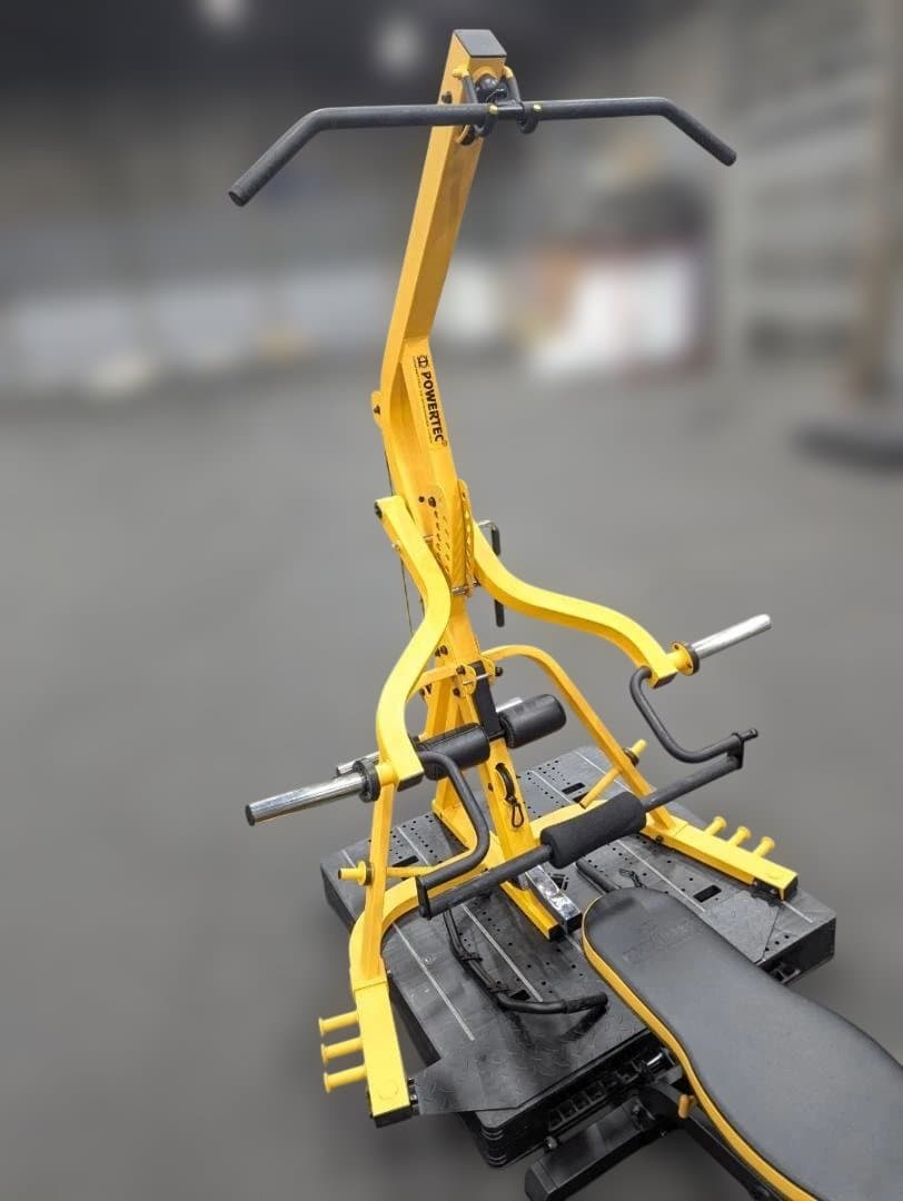 POWERTEC　レバレッジ WB-LS20　ベンチ＆フライ＆レッグ付