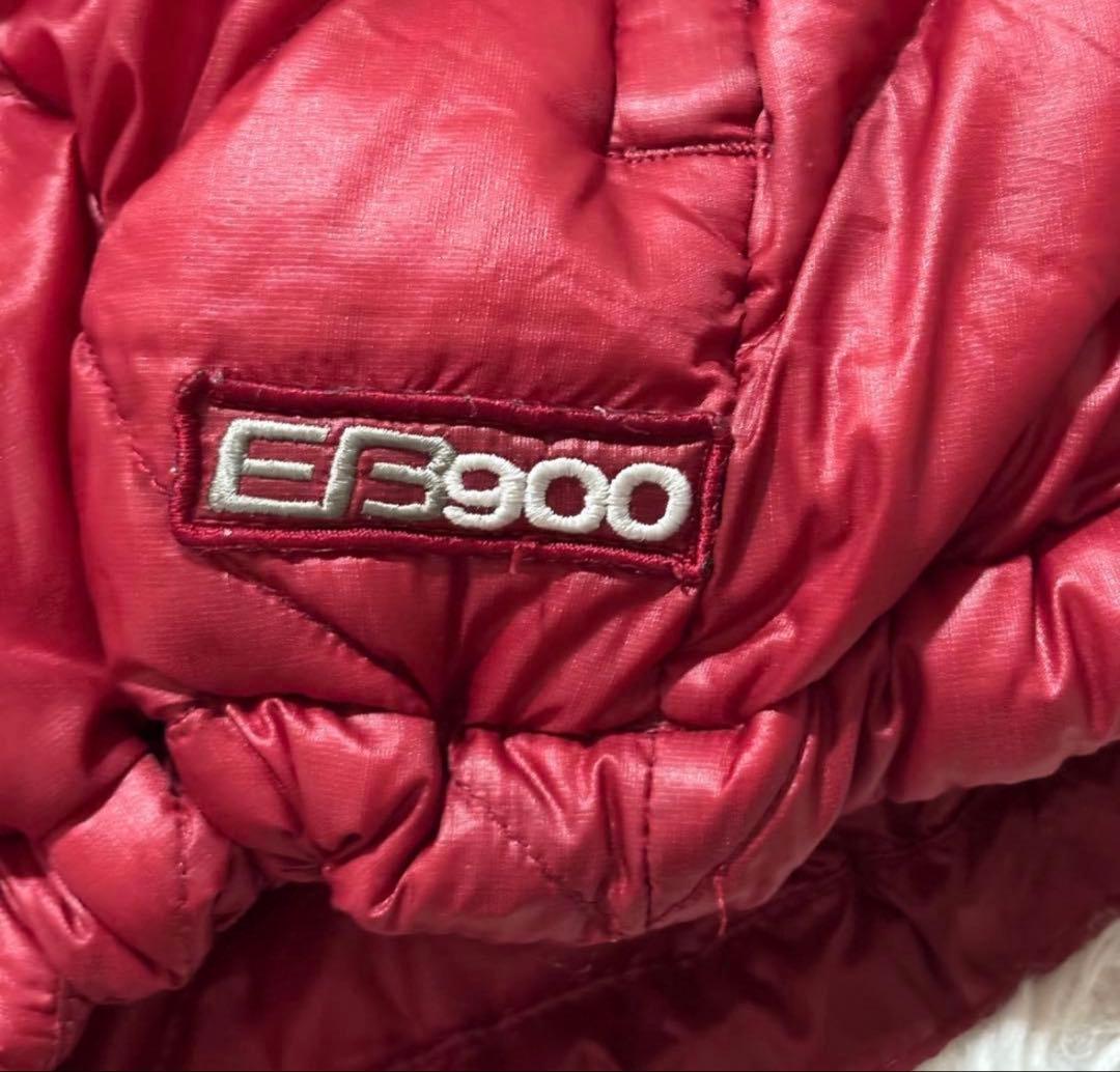 EDDIE BAUER 赤 フード付きダウンジャケット