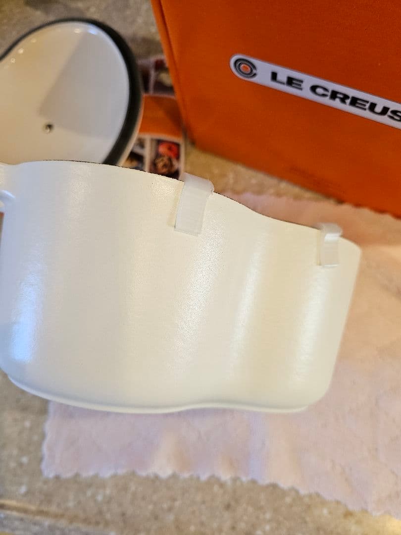 新品 ハートココット 鍋 20cm ル・クルーゼ コットンホワイト