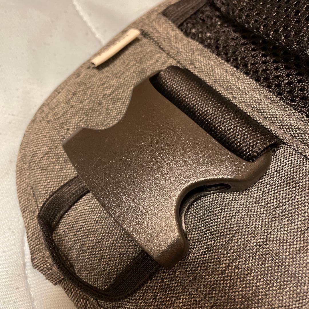 POLBAN ポルバン アドバンス ヒップシート メランジグレー ショルダー付き