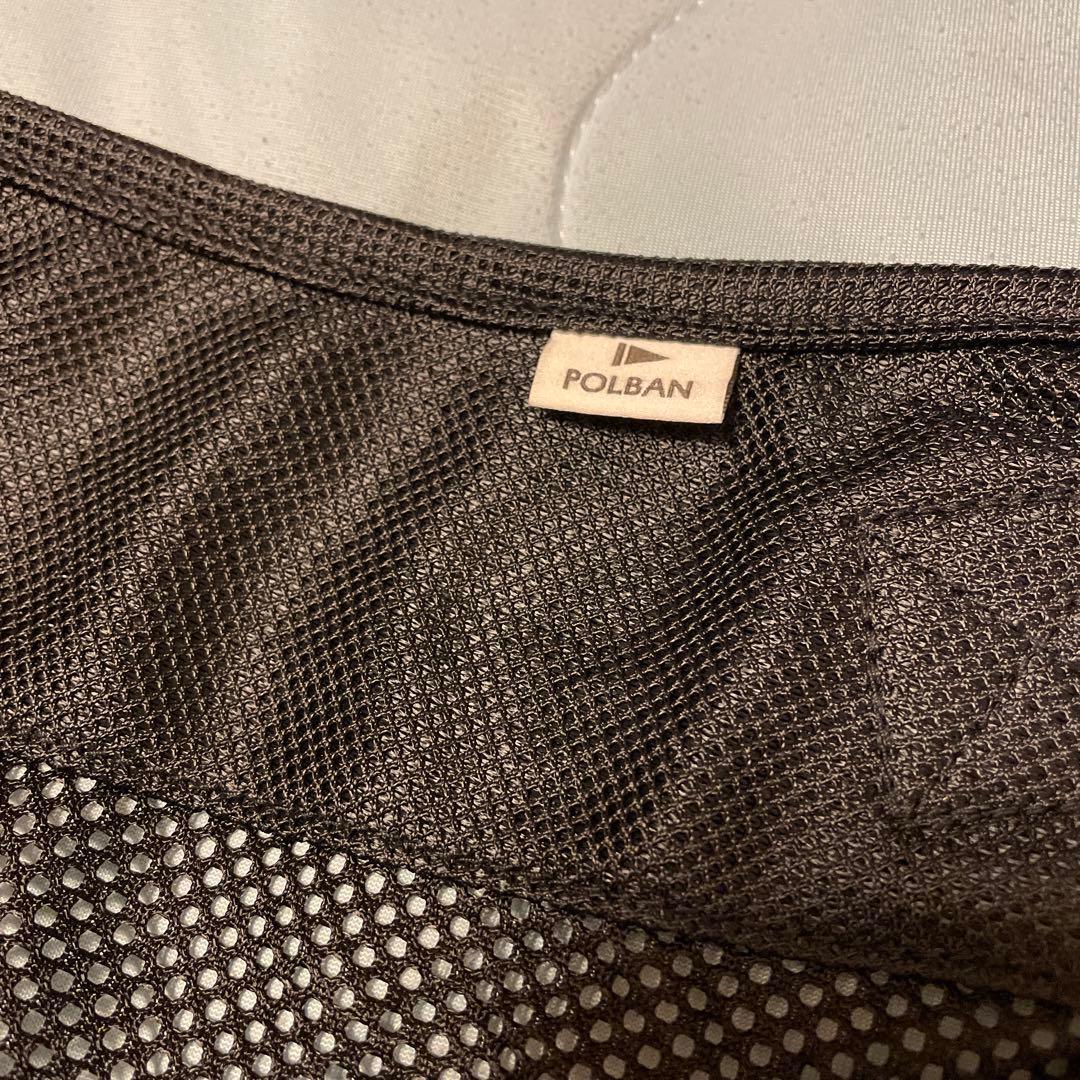 POLBAN ポルバン アドバンス ヒップシート メランジグレー ショルダー付き