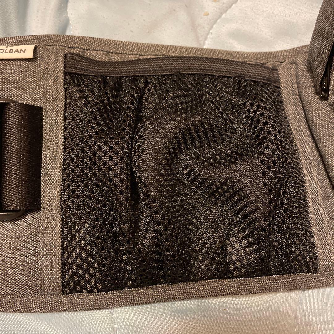 POLBAN ポルバン アドバンス ヒップシート メランジグレー ショルダー付き